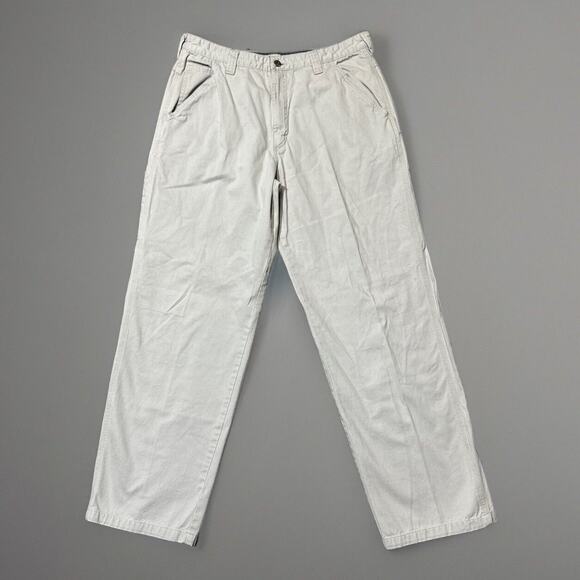 Wrangler Men's Carpenter Pants - Bone Gray - Picture 1 of 7